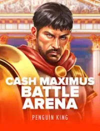 cash maximus battle arena slot logo