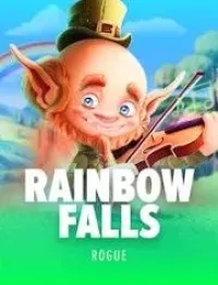 rainbow falls slot logo